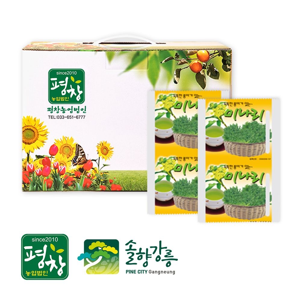 [평창농업법인] 미나리100% 강원도 돌미나리즙 (120mlX50팩)