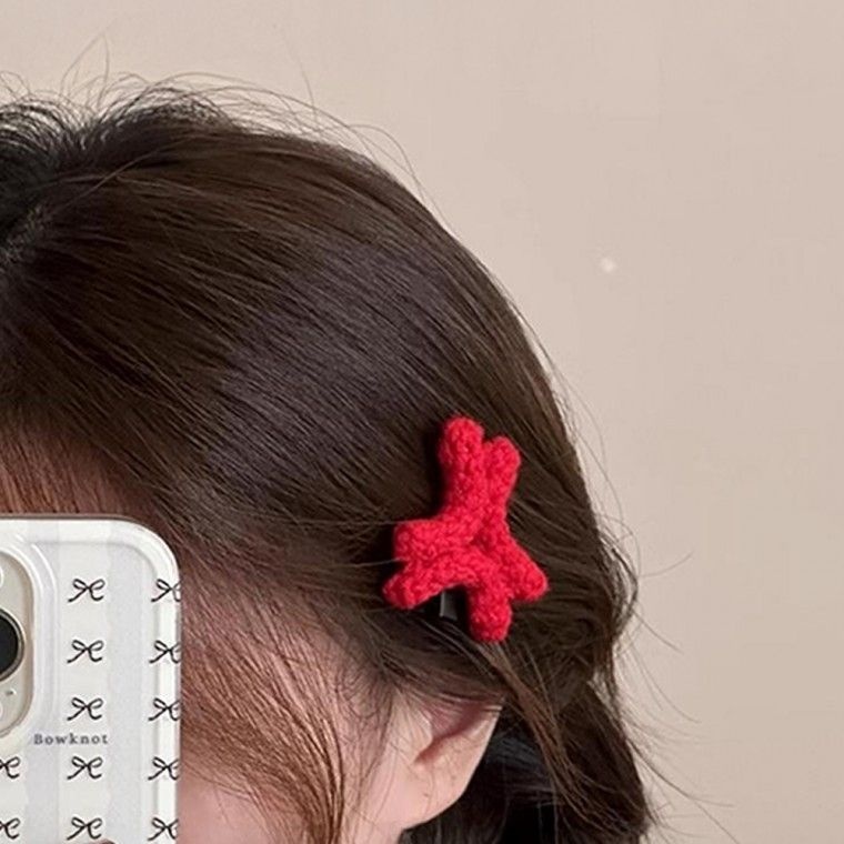 빡침 빠직 머리핀 예쁜 헤어 액세사리 핀 미니 머리 집게핀 재미있는 쓸데없는 생일 선물