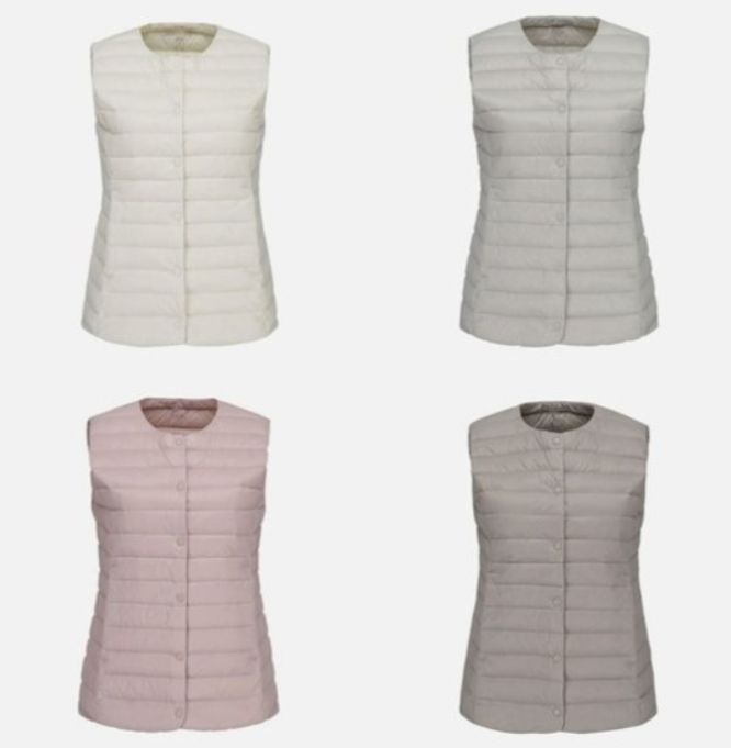 폴햄 여성 구스다운 베스트