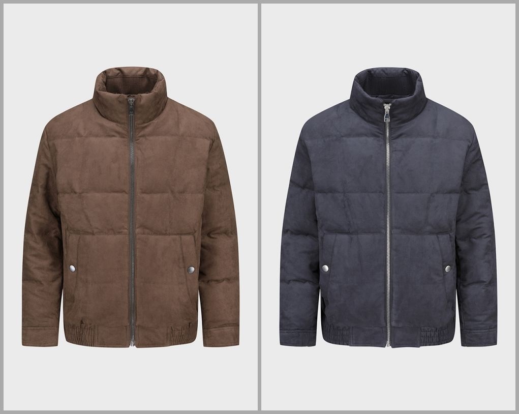 앤드지 구스다운 숏패딩