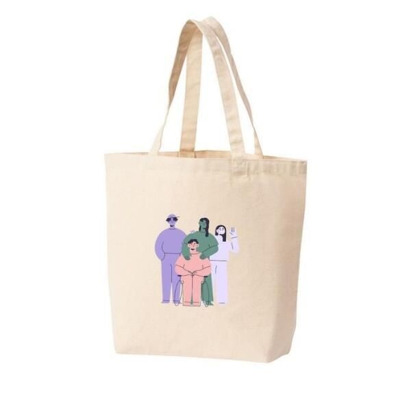 [셀러허브잡화] [라일리] Rly 백 친구들과함께 친구노올자 우린친구 베프