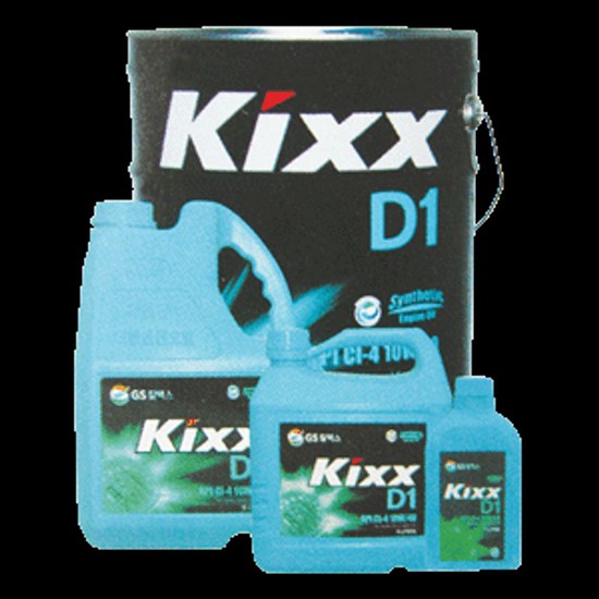 GS칼텍스 디젤엔진오일 KIXX HDX(D1/DX9)10W/40 4L (4)통 자재