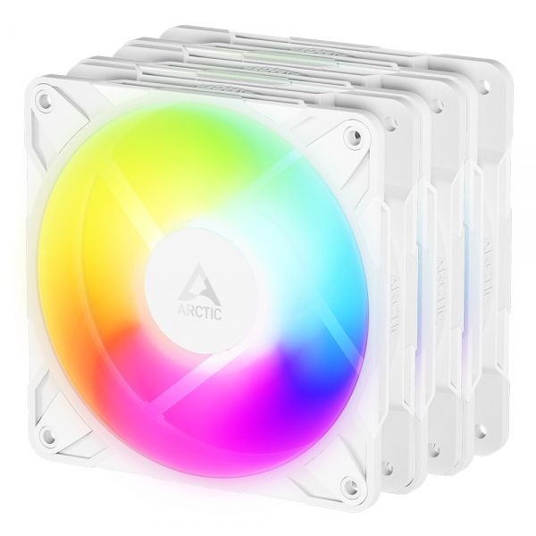 ARCTIC P12 Pro ARGB Reverse (3팩, 화이트)