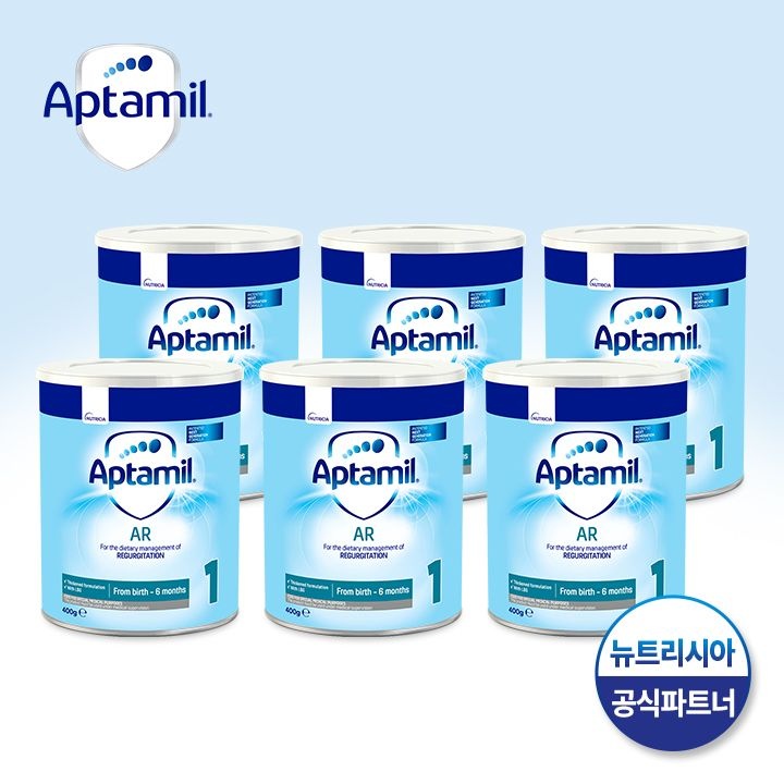 [해외] 압타밀 [독일현지발송] 압타밀 AR 안티 리플럭스 400g X 6통세트