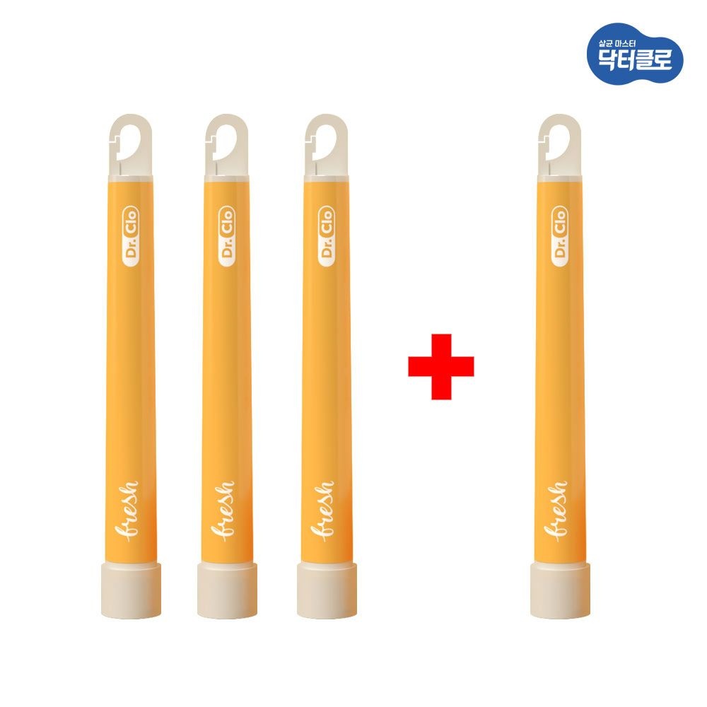 닥터클로 탈취 살균 스틱 4개 + 세탁조클리너