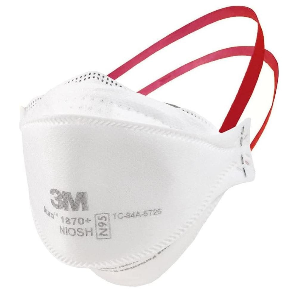 [해외] 3M 아우라 1870+ 마스크 20개입 1팩 3M- Aura 1870+ Niosh Certified - Pack of 20