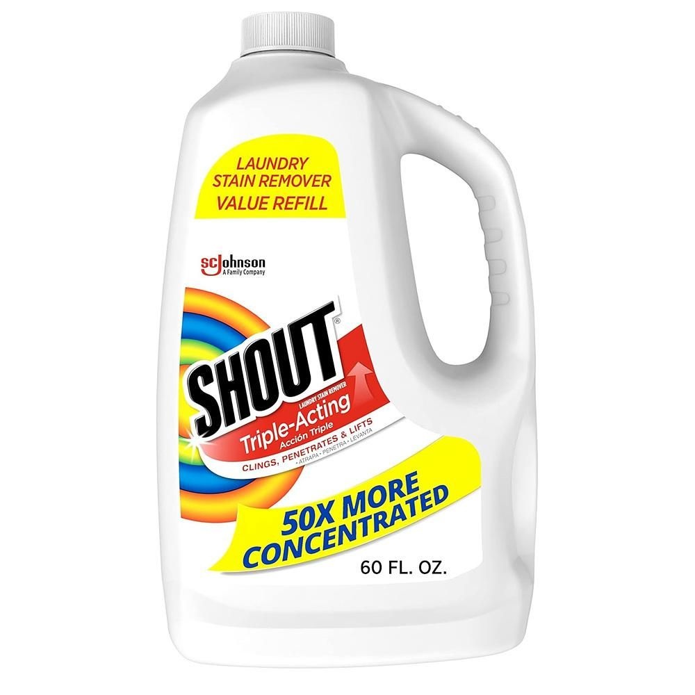 [해외] Shout 라운드리 스테인 리무버 1.7L 1팩 Shout Active Enzyme Laundry Stain Remover Spray for Clothes