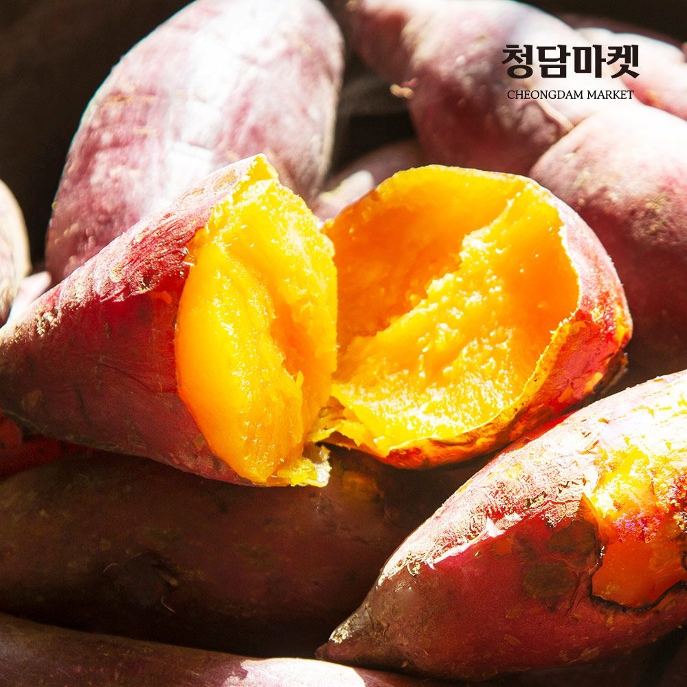 해남 비세척 꿀고구마 5kg (중/50-100g)