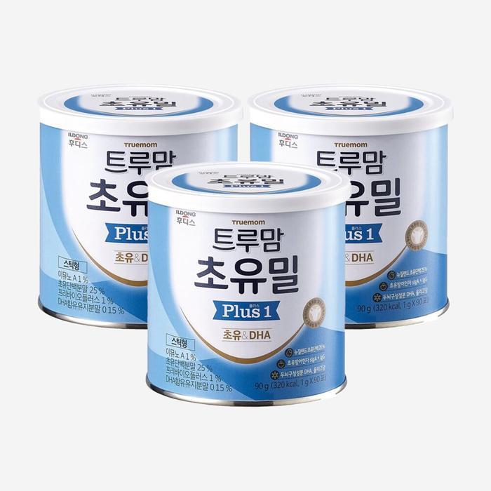 [엘루맘] 초유밀 플러스 90g 1단계 3개