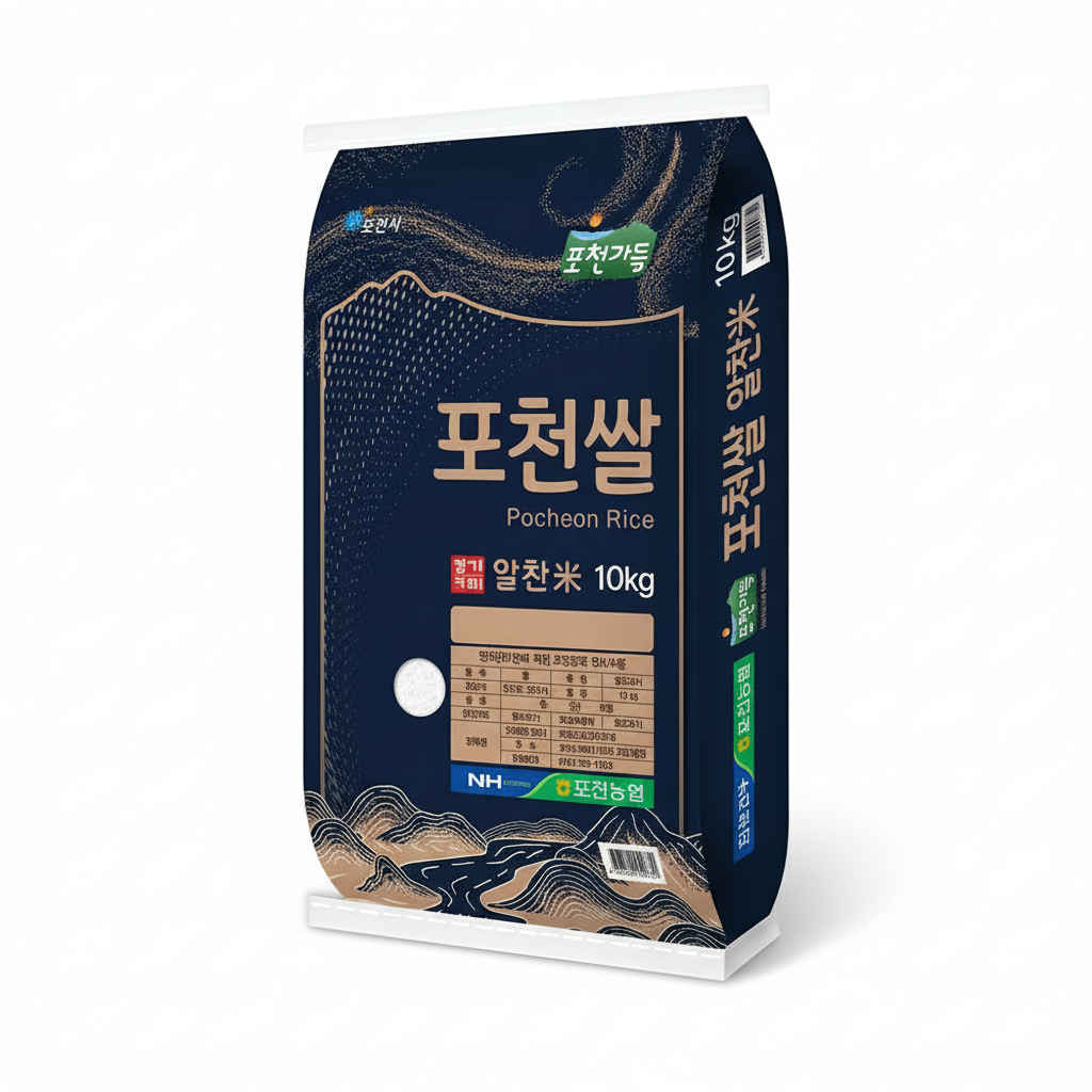 포천쌀 알찬미 백미 2025년 햅쌀 10kg 20kg