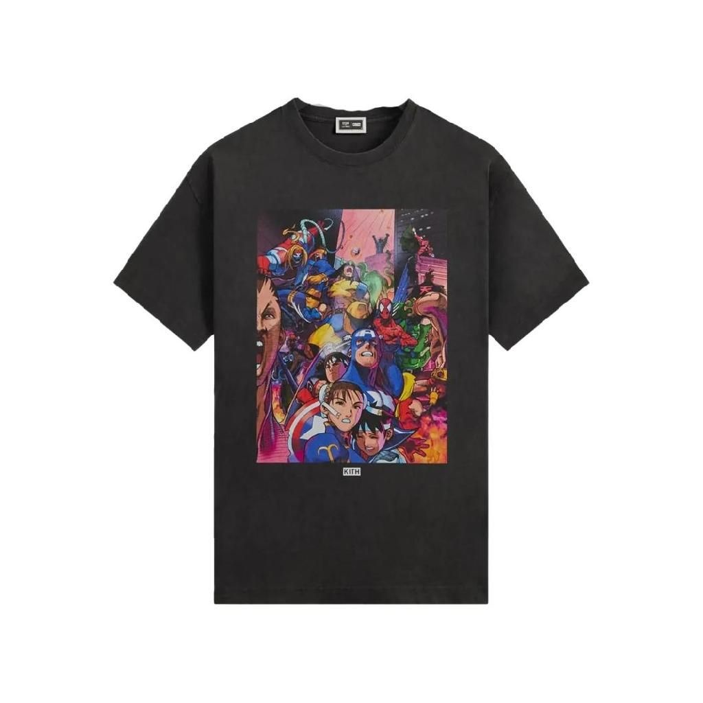 KITH 키스  영웅 vs  스트리트 파이터  마블 vs  캡콤  티셔츠 KHM034300001 TP446711452