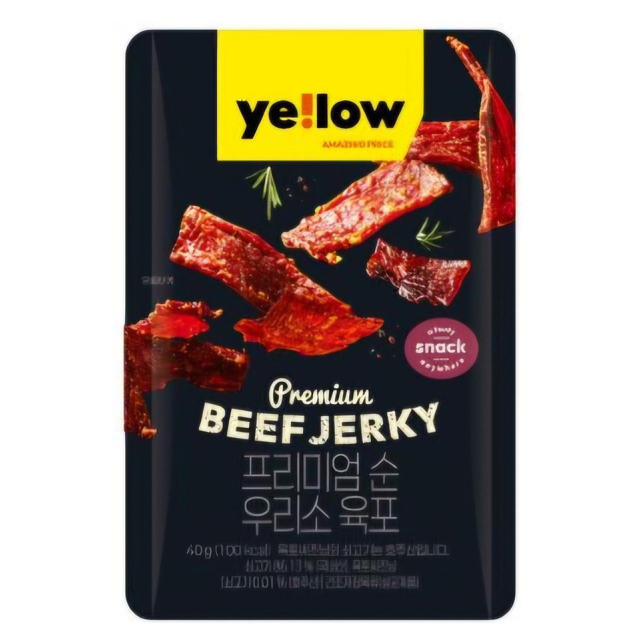 이마트24 아임이 옐로우 프리미엄 순우리소 육포 40g 3개