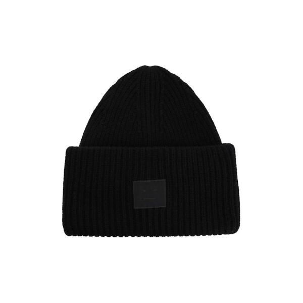 스톤아일랜드 [스톤아일랜드] 아크네 25FW 라지 페이스 패치 울 비니 블랙 C40424 900