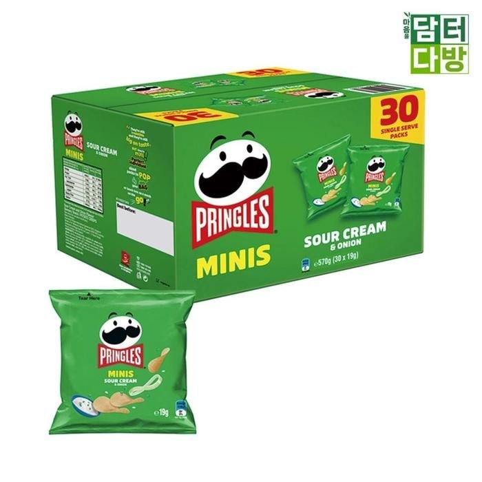 [아우트]프링글스 미 사워크림 앤 x 봉링글스 570g(19g 30)