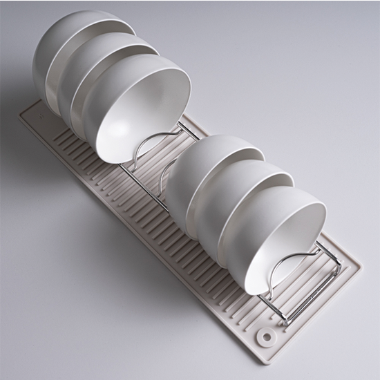 JVR 국내산 올스텐 접시정리대 꽂이 밥공기 정리대 꽂이 2P 세트