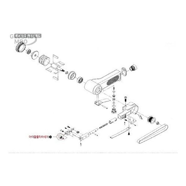 VY협력업체 [브이와이][VCHI670P]자재 아이들풀리아세이(ASSY)GP-902(2)1SET