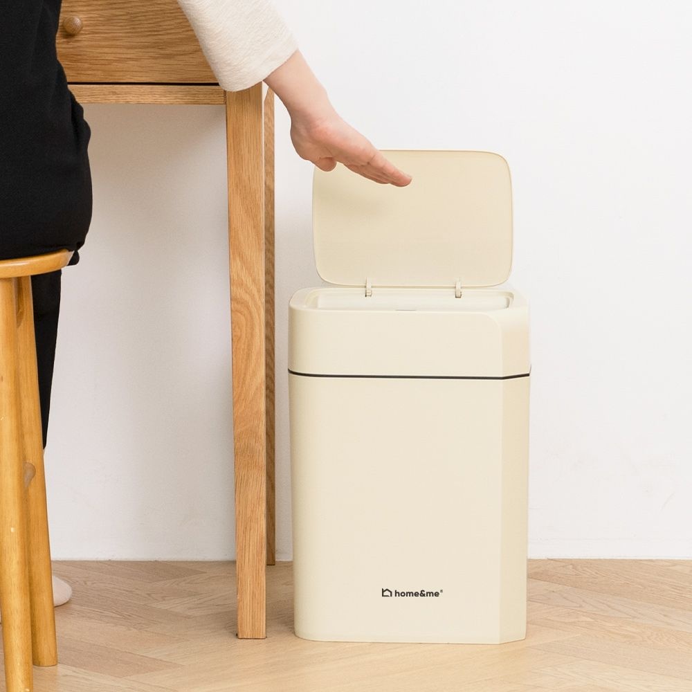 크레마 스마트 자동 센서 휴지통 12L