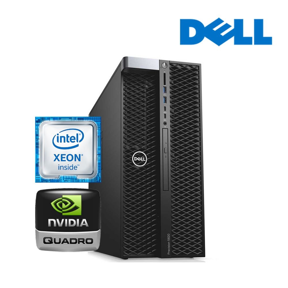 [중고] 델 Dell Precision T5820 제온 W-2125 SSD256G 1TB HDD Quadro P2000 Win10 3D 전문가 중고 워크스테이션