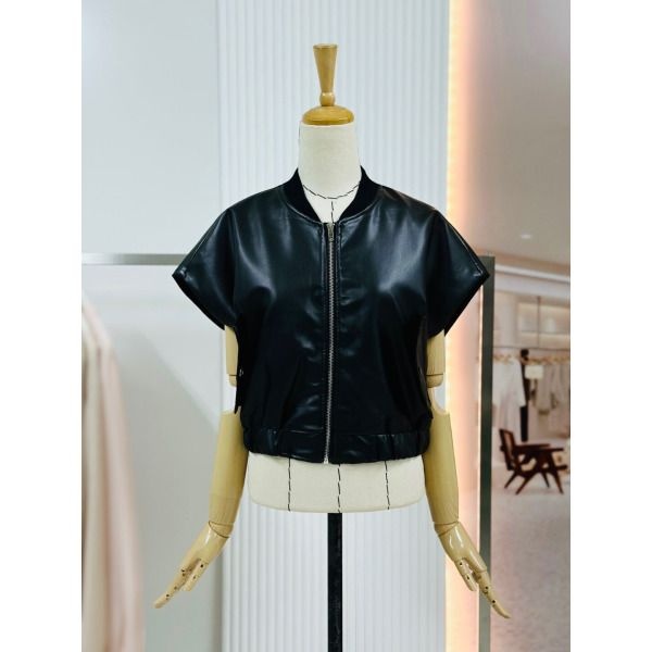 [비바앤코코넛] 레더 노카라 베스트 조끼 VSD8VT32S31