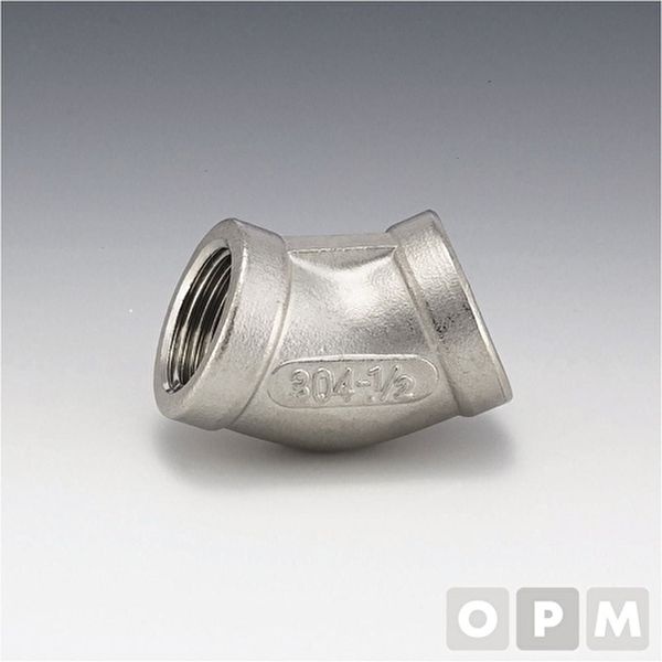 [브이와이][VCH75218]파츠 JIS 스텐나사45도엘보 V45L-08 25A SUS304