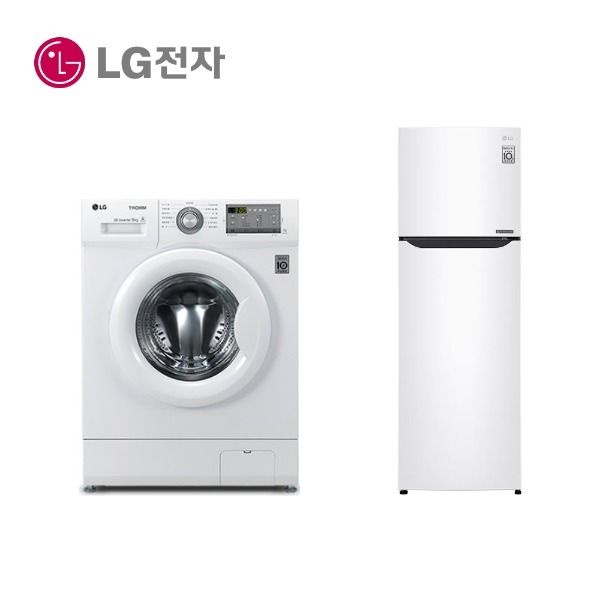 KT인터넷가입 신청 LG트롬세탁기 F9WKBY 냉장고235L