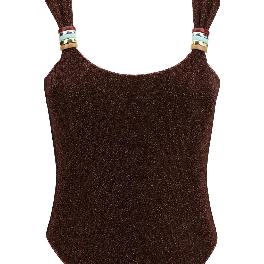 오세리  Lumiere Multi Ring Maillot One Piece CHOCOLATE AMS261_CHOCOLATE