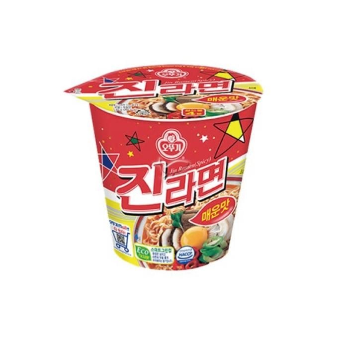 [오뚜기] 진라면 매운맛 소컵 36개