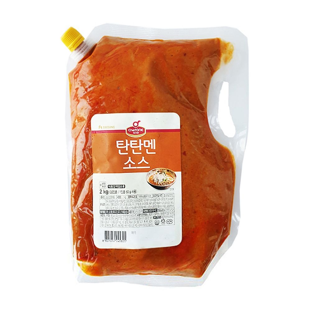 청정원 청정원 쉐프원 탄탄멘소스 2kg