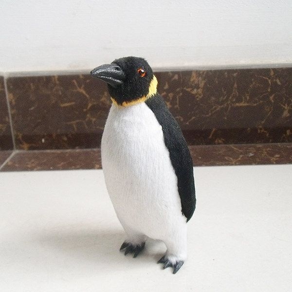 [해외] 진짜같은 황제펭귄 모형 3종세트 조형물 동물 박물관 표본 해양 생물