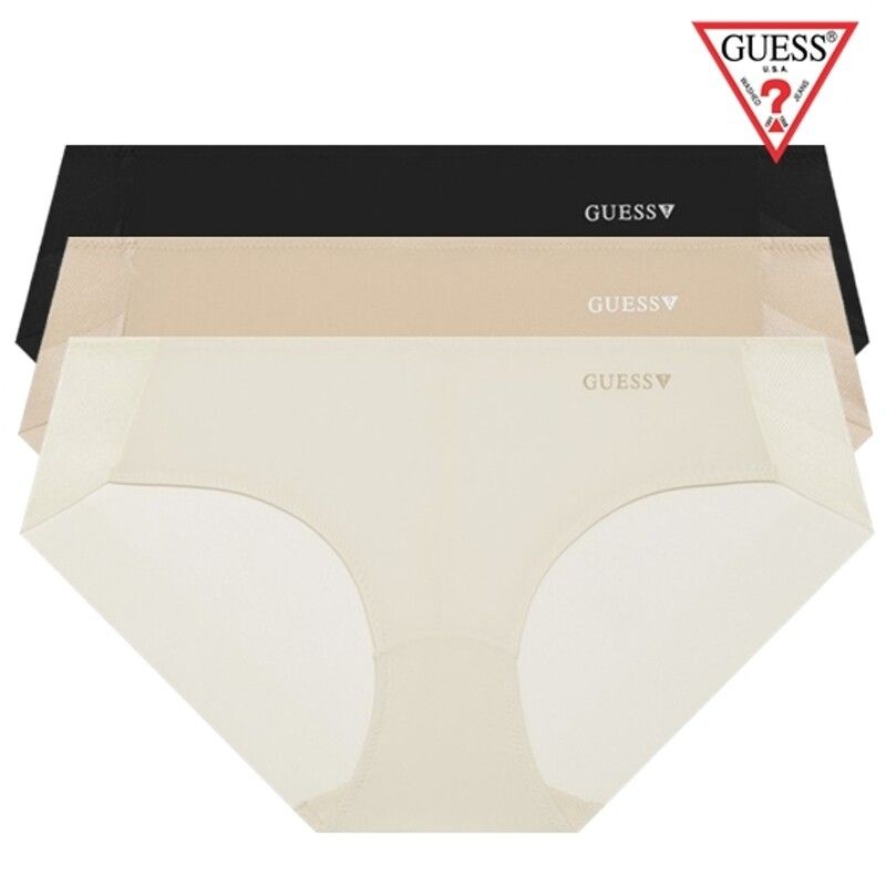 UnKnown 게스언더웨어/06 서포트윙 에센셜 여성햄팬티 3종세트 GLL1P2P06 2241303344 1817358