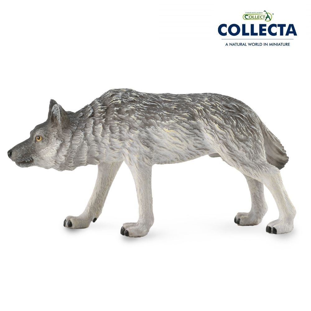 컬렉타 컬렉타 사냥하는 늑대 야생 동물 맹수 피규어 장난감 모형