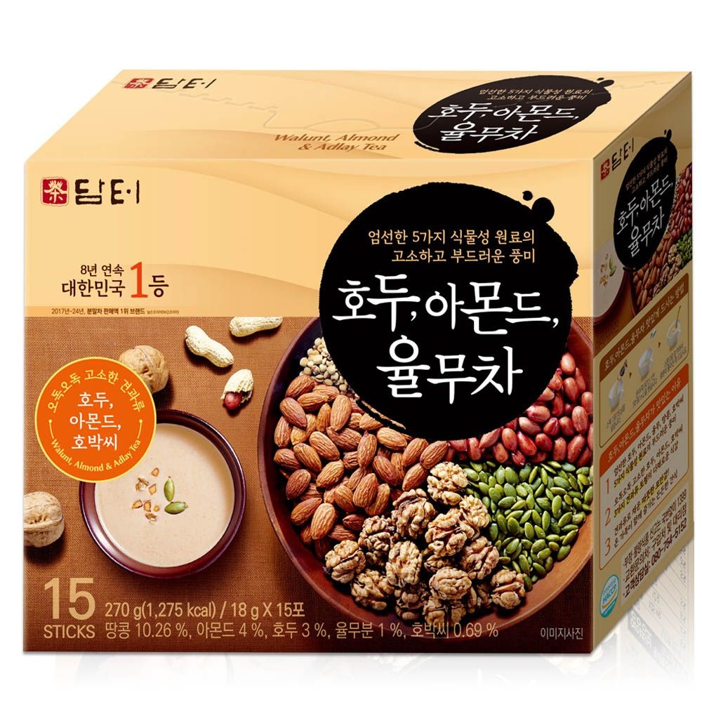 담터 호두 아몬드 율무차 15T
