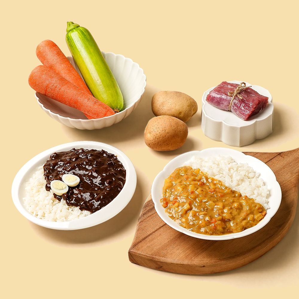 루솔 [루솔] 바로밀 짜장/카레 덮밥소스 2종 (택1)