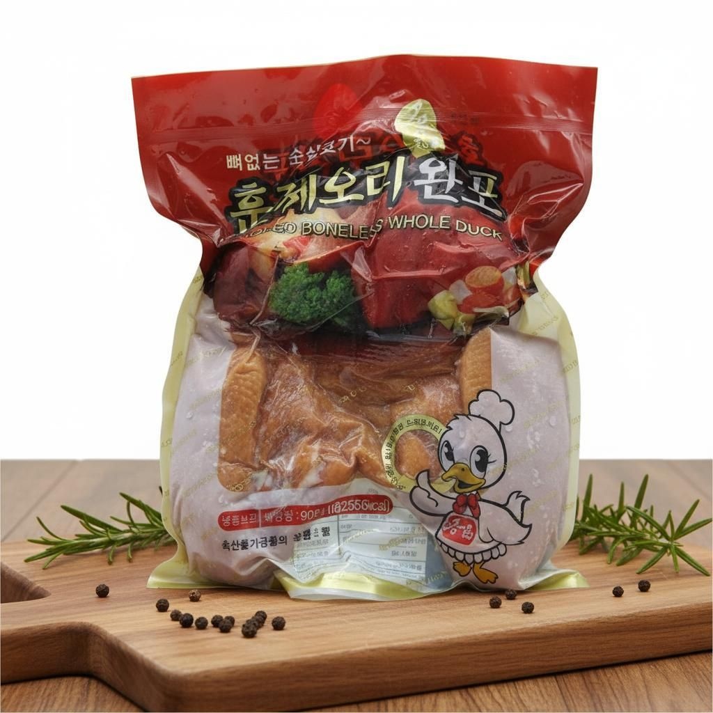 튜쿡 훈연의 맛 냉동 훈제오리 900그램