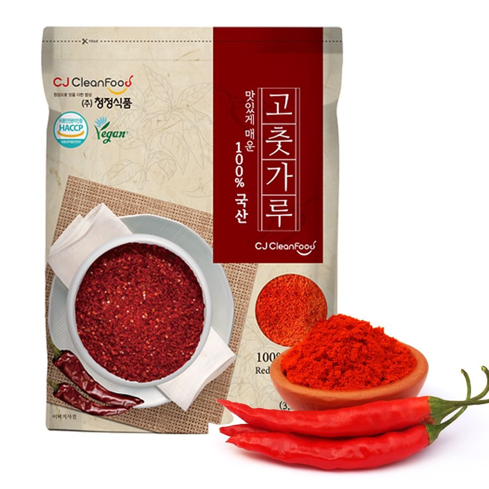 25년 [청정식품] 국산 햇 고춧가루 고운 고추가루 1kg CJA001-7
