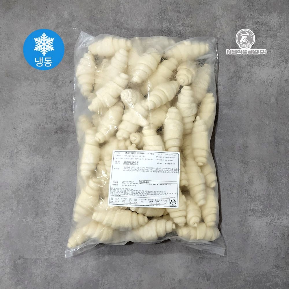 서울식품 냉동생지 유러피안 미니 버터 크로와상 1800g (30gX60입)