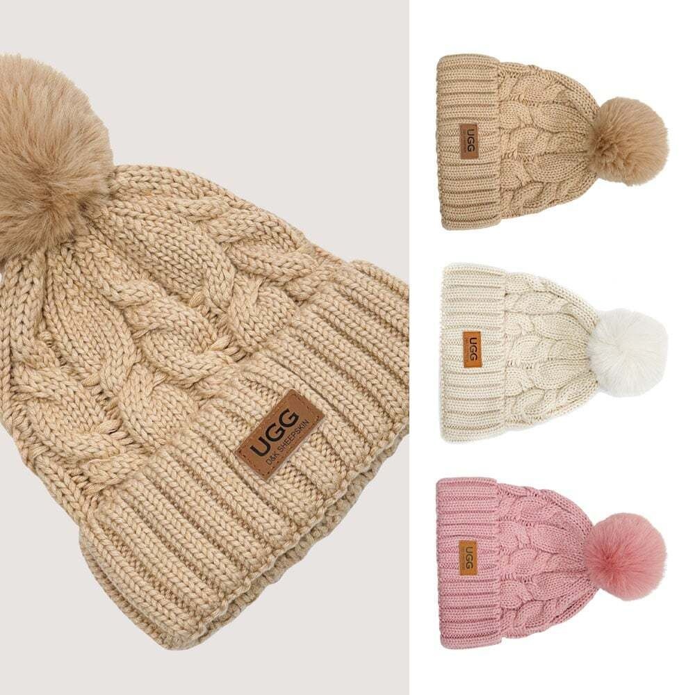 [무료배송] 호주정품 디케이 어그 폼폼 비니 DK UGG DS103