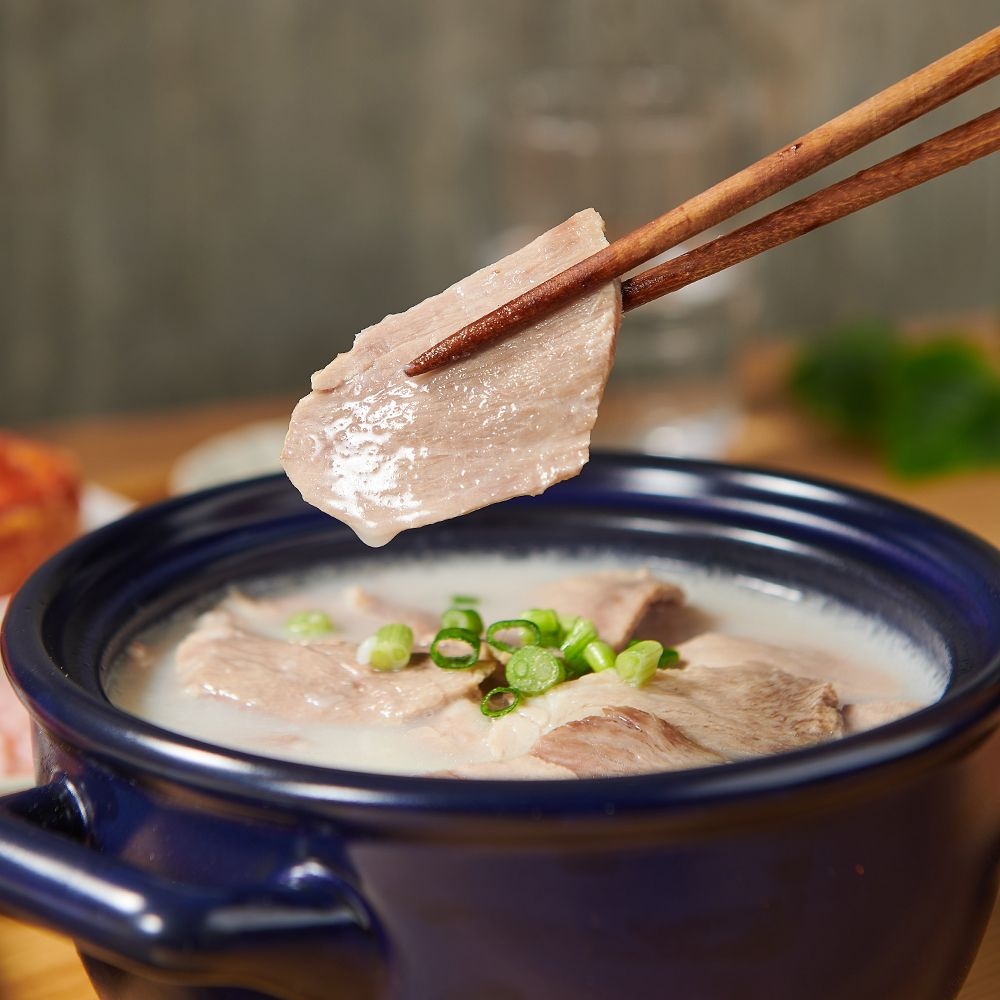 [APP전용] 26년 대건명가 한상세트+사은품 (돼지국밥630g*2팩+돼지국밥500g*2팩+얼큰국밥660g*2팩+육수400g*2팩) (옵션 1번 [350g]g*10)