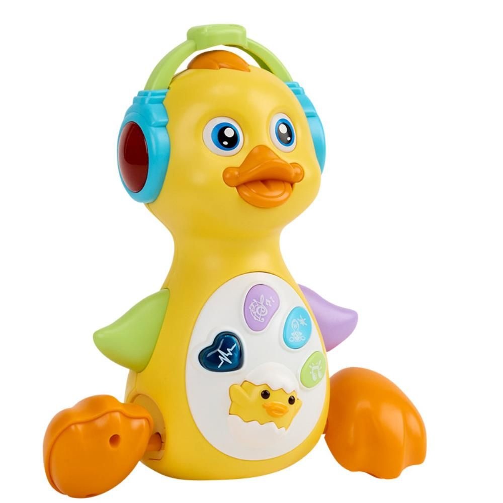 기는아기 빙글빙글 돌아가는 멜로디 오리 악기장난감 신나는 창의력
