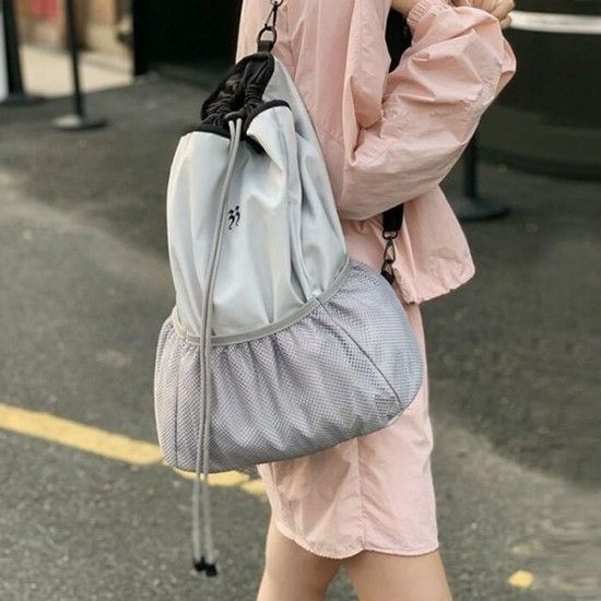 패션가방 겐트 편한 가방 캐쥬얼 백팩 스트링 짐쌕 나일론 나일론가방 캐쥬얼크로스백