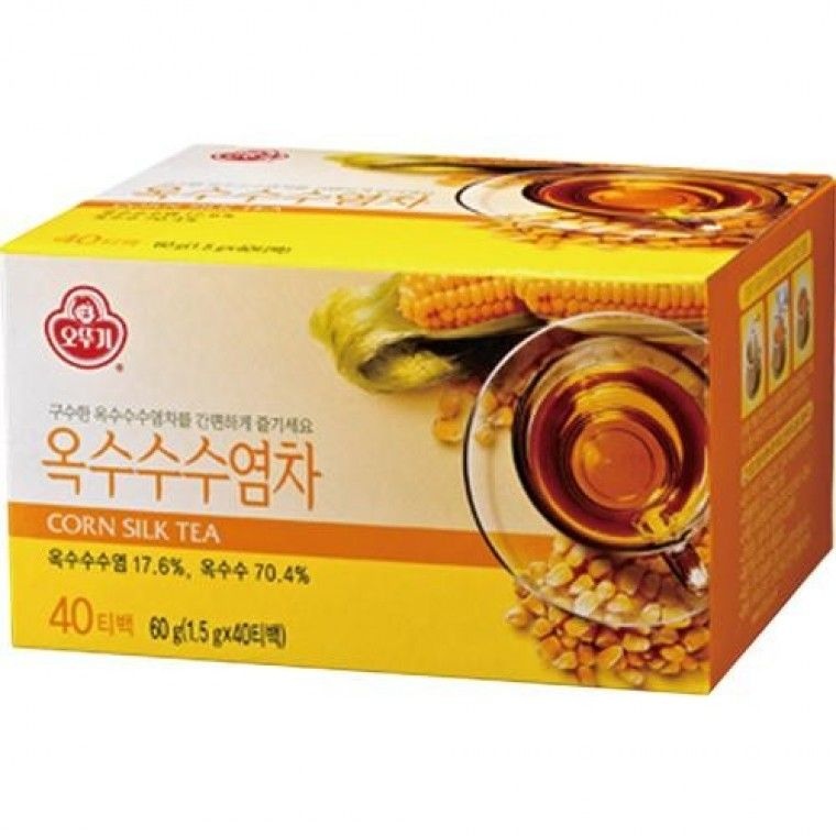 오뚜기 삼화식품 마시는차종류 붓기빼는차 변비에좋은차 옥수수 수염차 1.5g 40T 오뚜기
