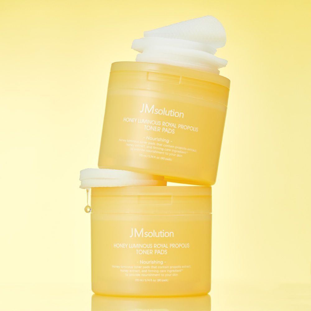 제이엠솔루션 꿀광 로얄 프로폴리스 토너패드 스킨패드 (170ml*80매) (1/2개 택1)