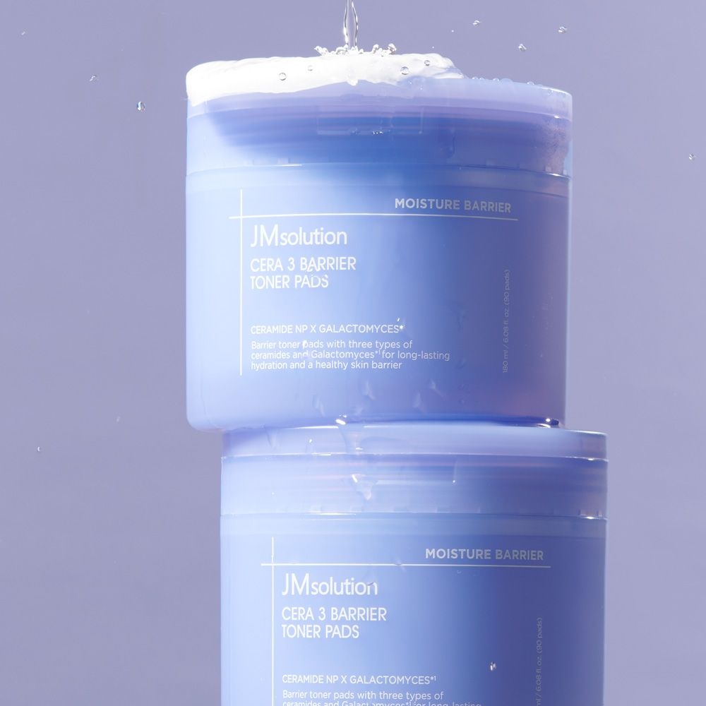 제이엠솔루션 세라마이드 베리어 토너패드 스킨패드 (180ml*90매입) (1/2개 택1)