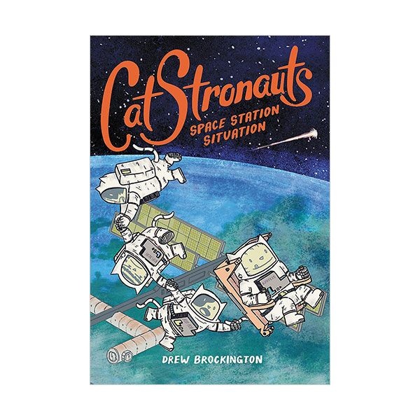 영문 영어 유아 도서 CatStronauts #03 : Space Station Situation Paperback Graphic Novel 1677130