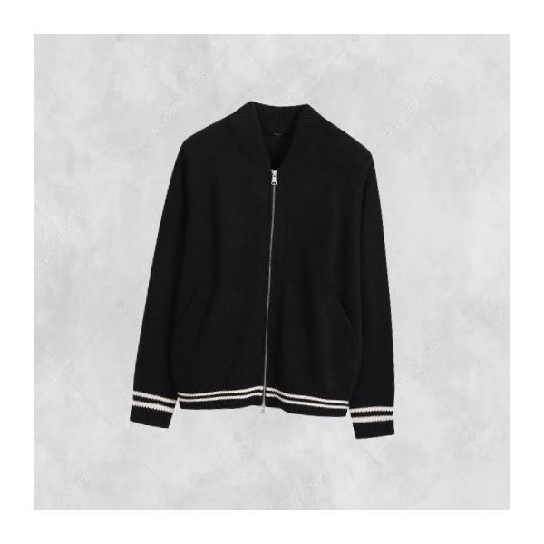 탑텐 남성 바시티 스웨터 가디건_MTE4EC1902 275326 FE4688240-E2B