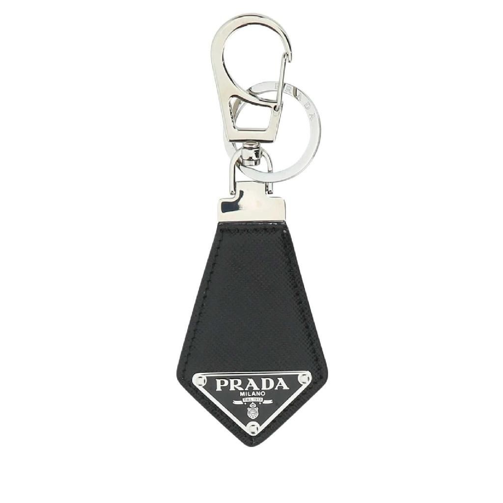 [해외] 프라다 블랙 레더 키 ring 2PP041053F0002 CO TP563164970