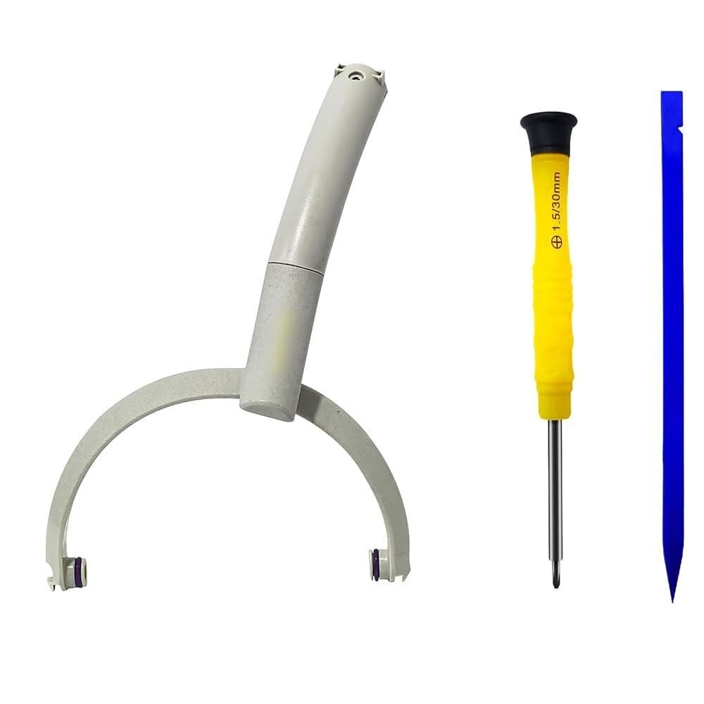 Eaglewireless [해외] 소니 WH-1000XM5 헤드폰용 헤드밴드 행거 브래킷 회전 힌지 교체 부품 (실버-라이트)