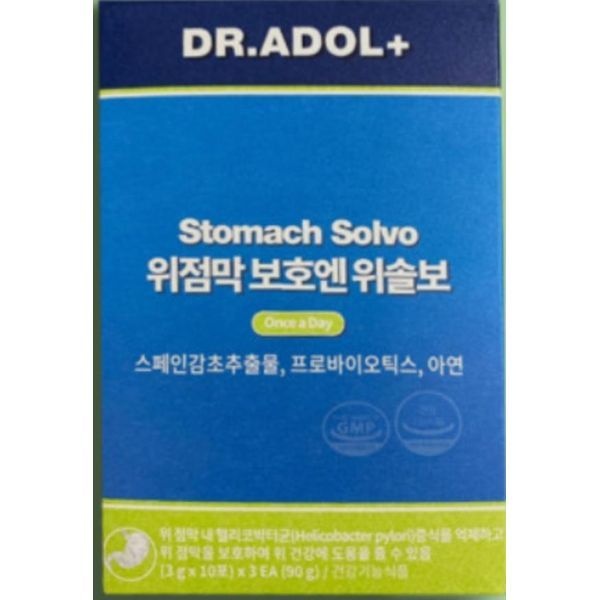 [하프클럽]닥터아돌 위솔보 프로바이오틱스 유산균 아연