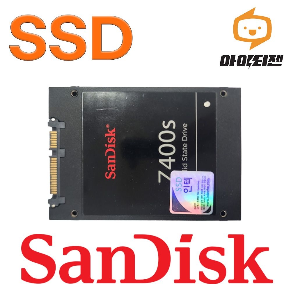 샌디스크 하드디스크 SSD 128GB 노트북 컴퓨터 SATA 내장 2.5인치 샌디스크 Z400S