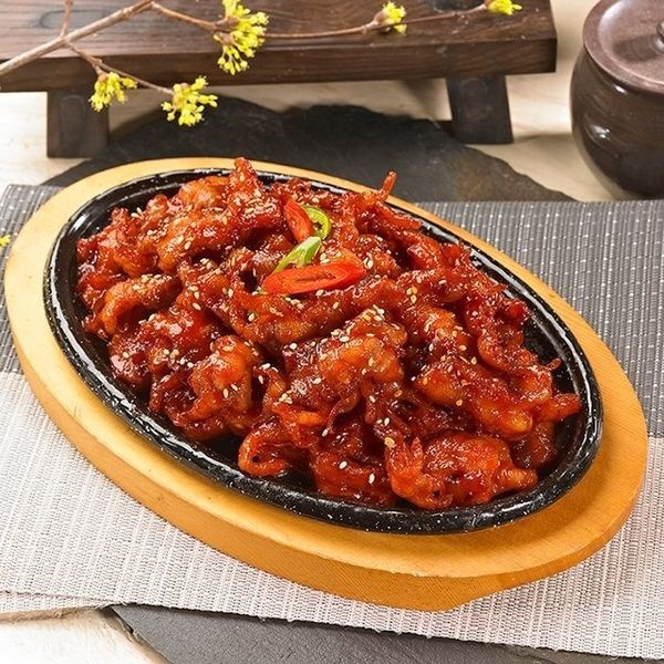 [하프클럽]삼삼한 오늘은닭 무뼈 불닭발200g5팩 총1kg